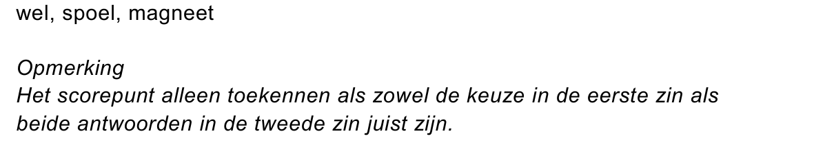 beoordelingsmodel vraag 29