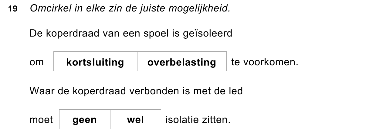 uitwerkbijlage bij vraag 19