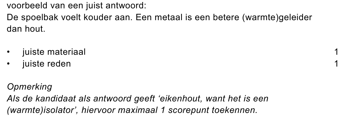 beoordelingsmodel vraag 26