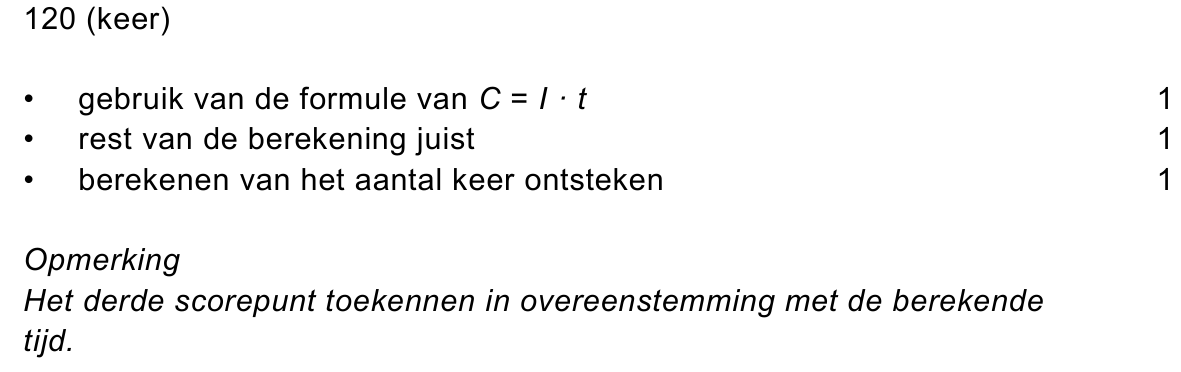 beoordelingsmodel vraag 31