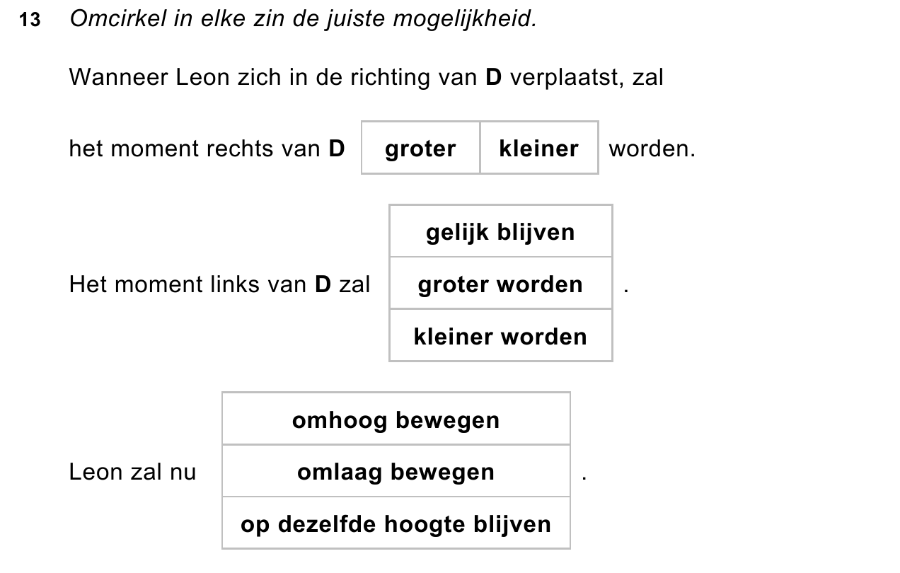 uitwerkbijlage bij vraag 13