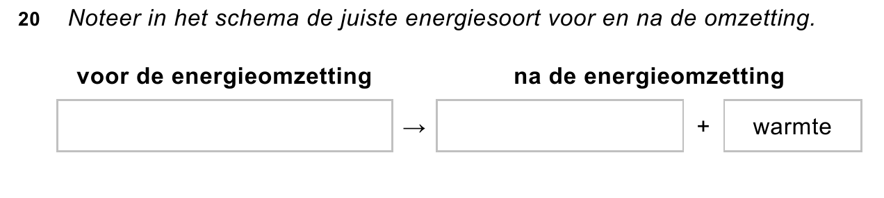 uitwerkbijlage bij vraag 20
