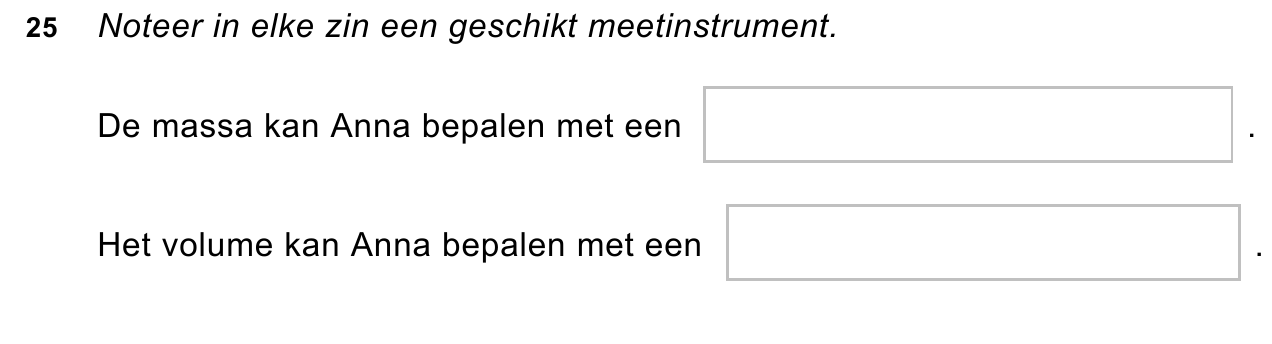 uitwerkbijlage bij vraag 25