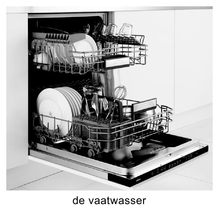 de vaatwasser