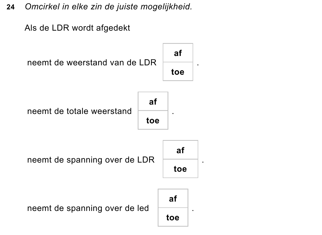 uitwerkbijlage bij vraag 24