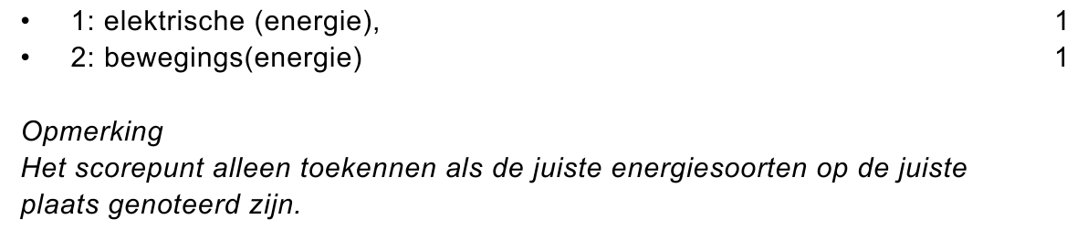 beoordelingsmodel vraag 2