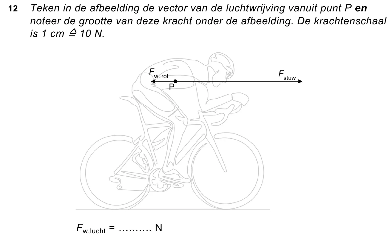 uitwerkbijlage bij vraag 12