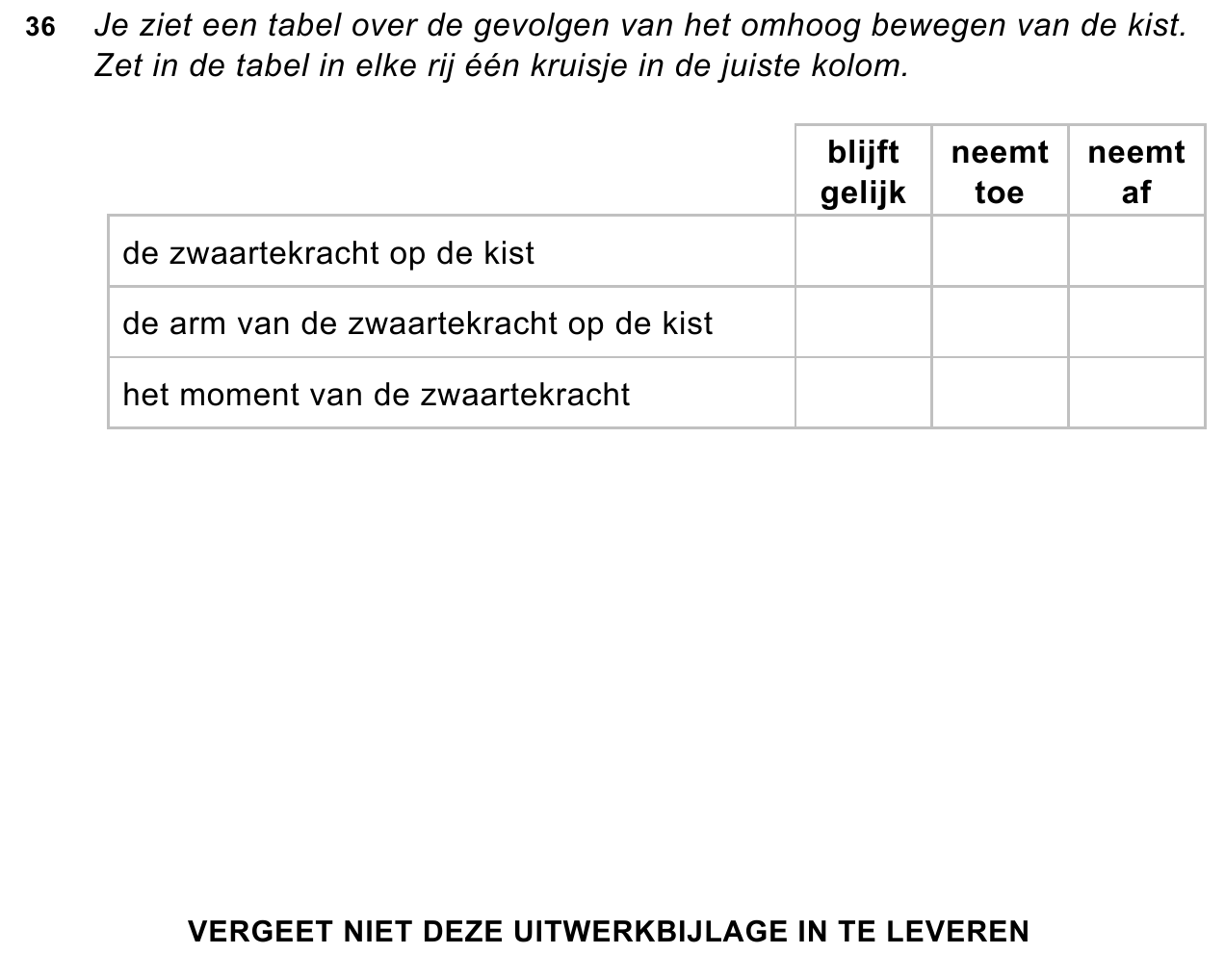uitwerkbijlage bij vraag 36