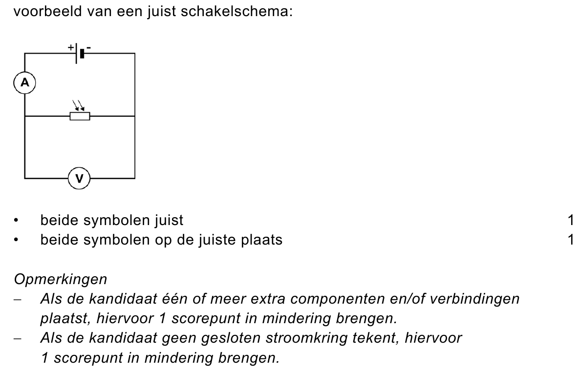 beoordelingsmodel vraag 13