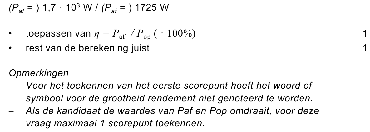 beoordelingsmodel vraag 23
