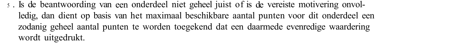 beoordelingsmodel vraag 5