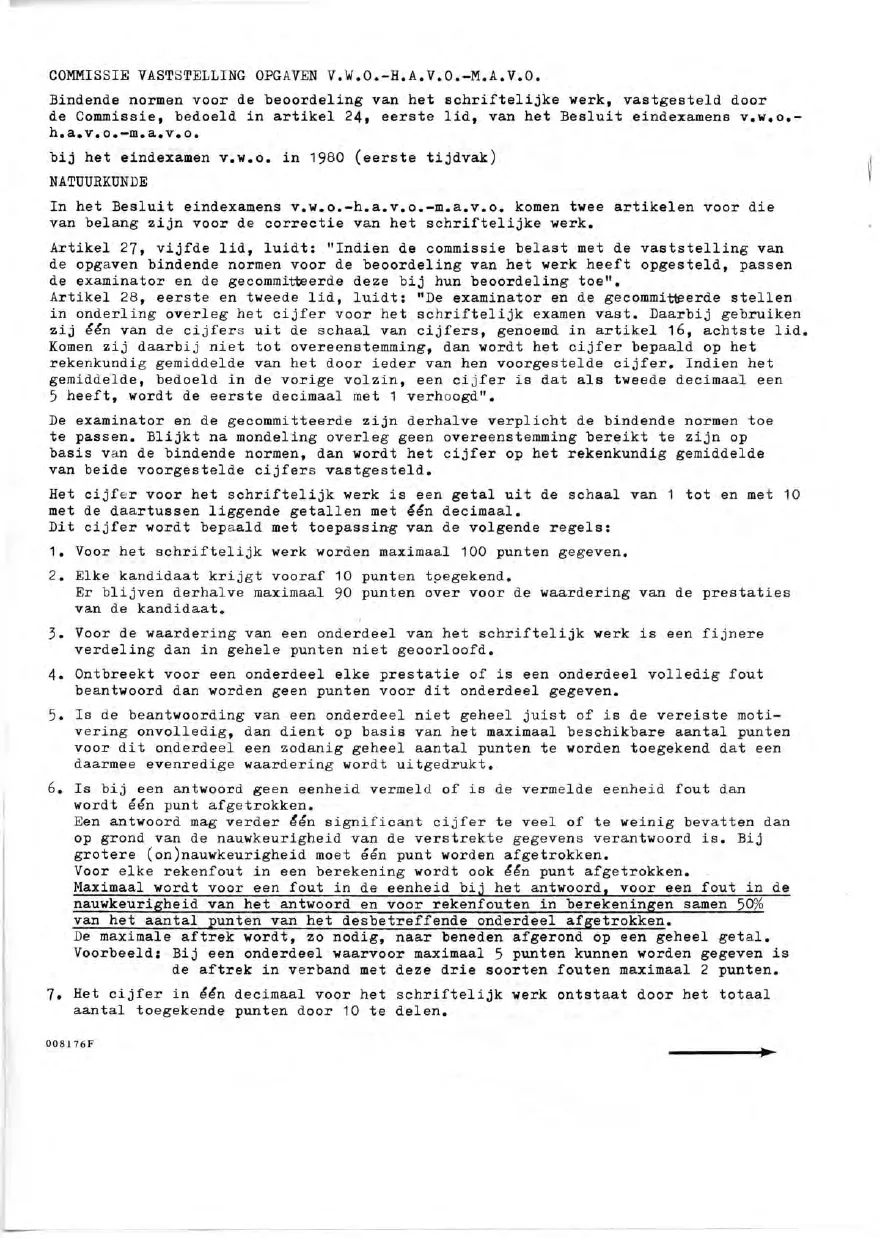 beoordelingsmodel bladzijde 3