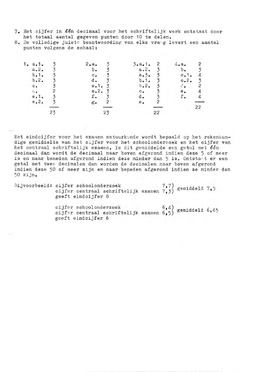 beoordelingsmodel bladzijde 2