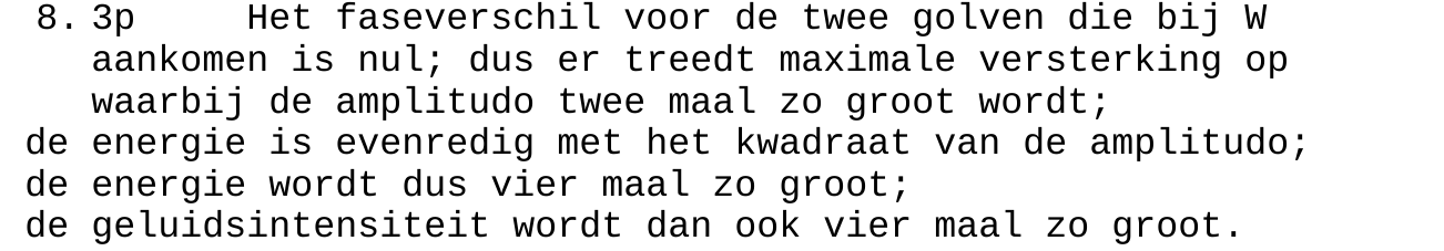 beoordelingsmodel vraag 8