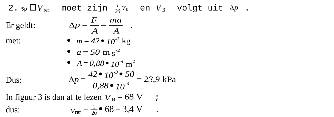 beoordelingsmodel vraag 2