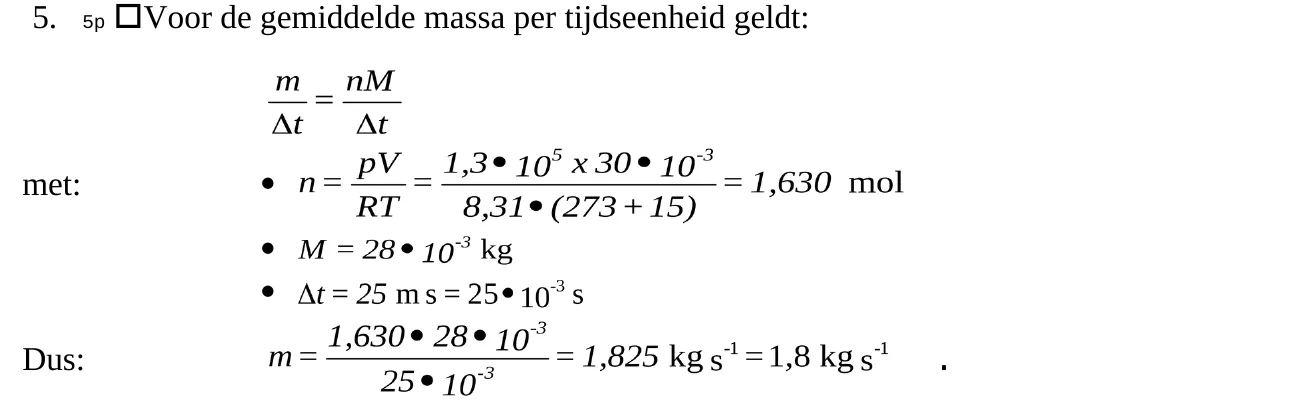 beoordelingsmodel vraag 5