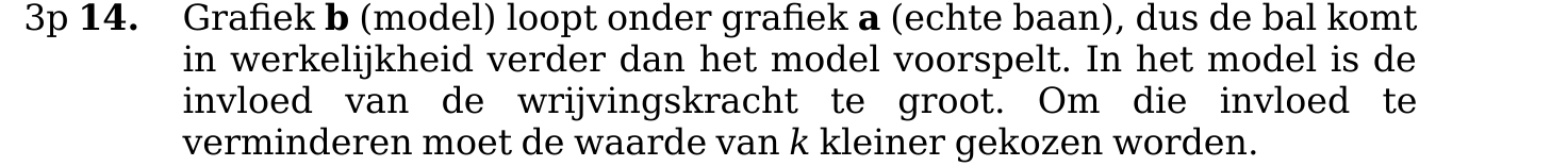 beoordelingsmodel vraag 14