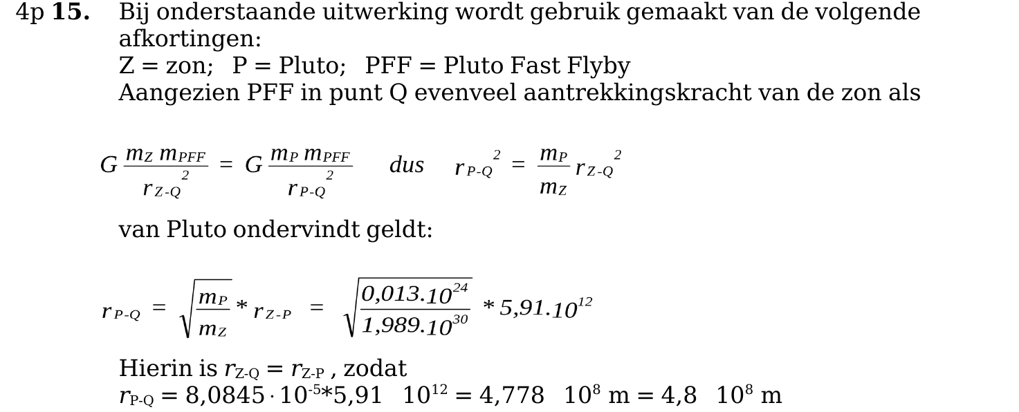 beoordelingsmodel vraag 15