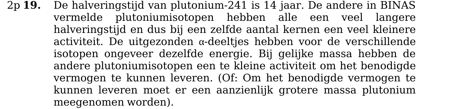 beoordelingsmodel vraag 19