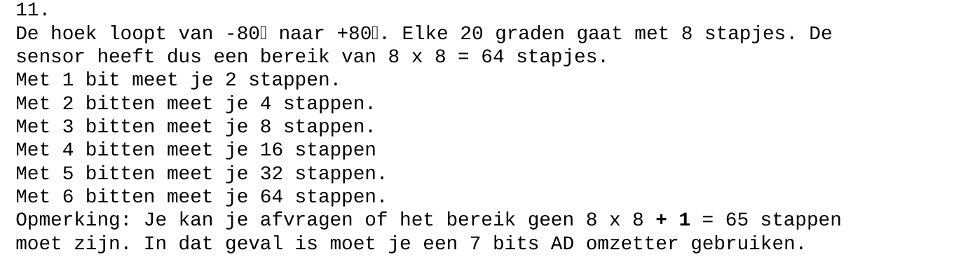 beoordelingsmodel vraag 11