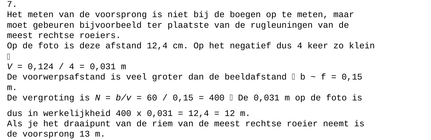 beoordelingsmodel vraag 7