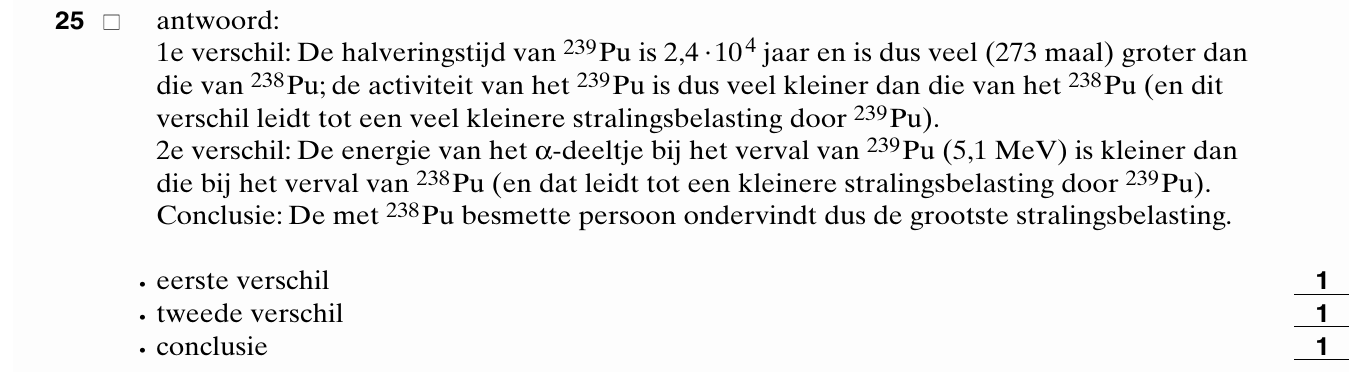 beoordelingsmodel vraag 25
