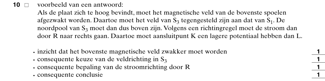 beoordelingsmodel vraag 10