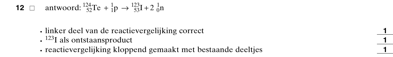 beoordelingsmodel vraag 12
