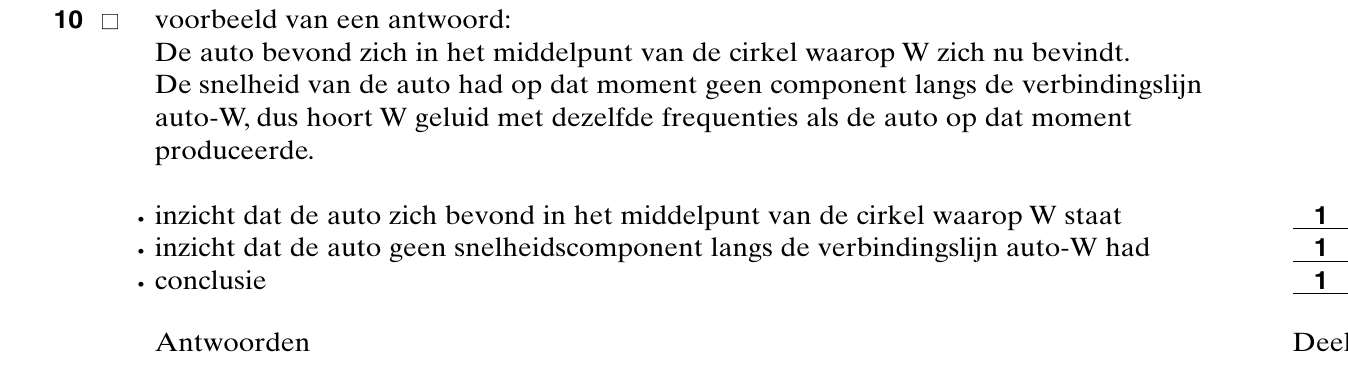 beoordelingsmodel vraag 10