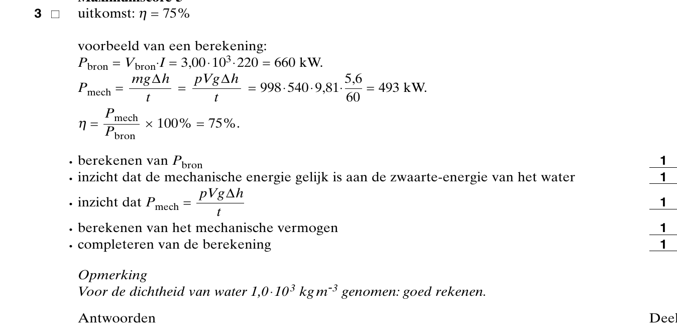 beoordelingsmodel vraag 3