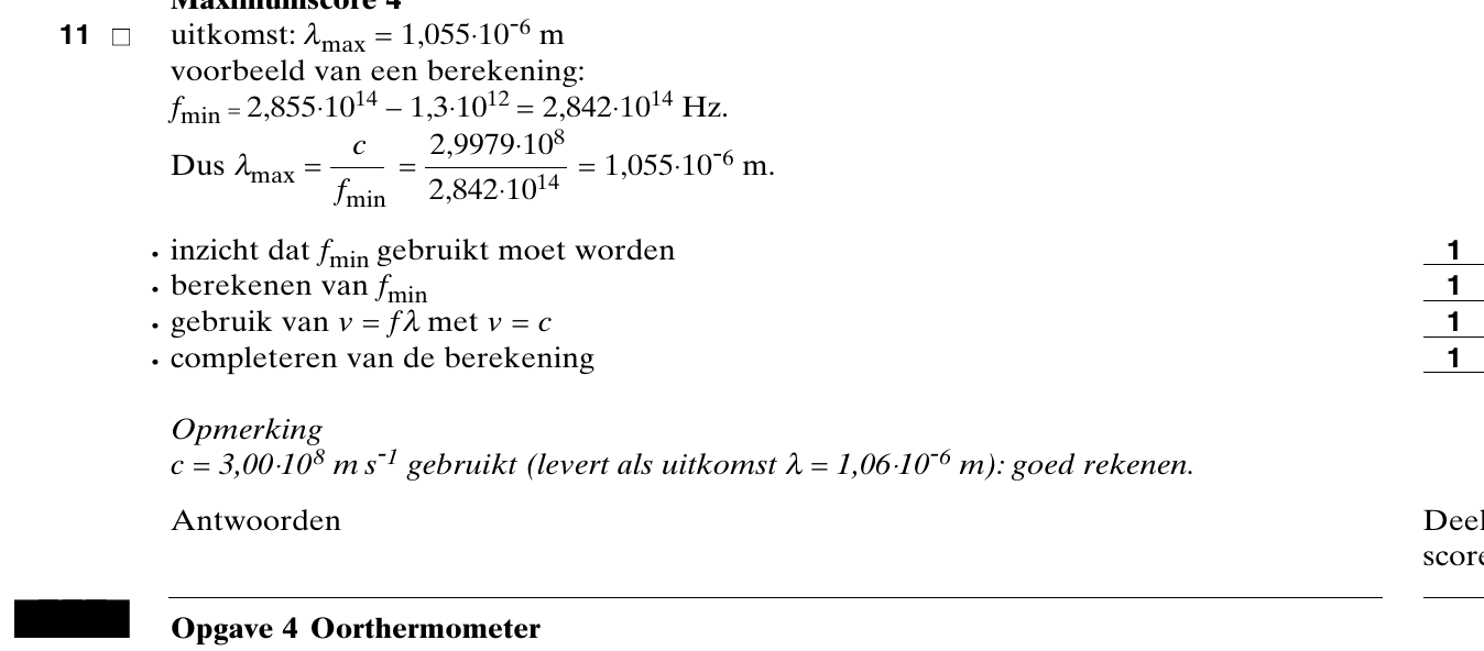 beoordelingsmodel vraag 11