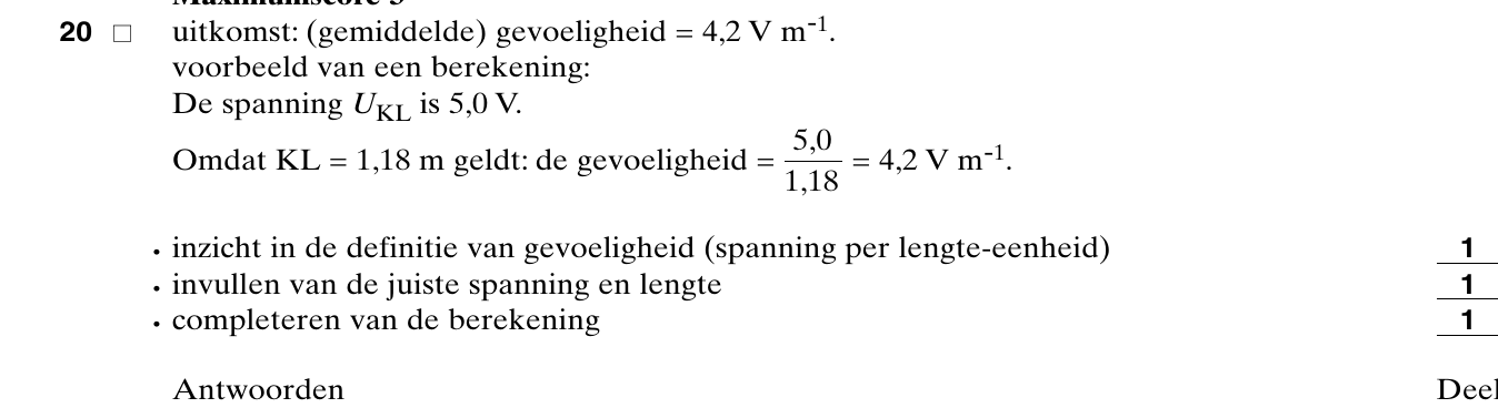 beoordelingsmodel vraag 20