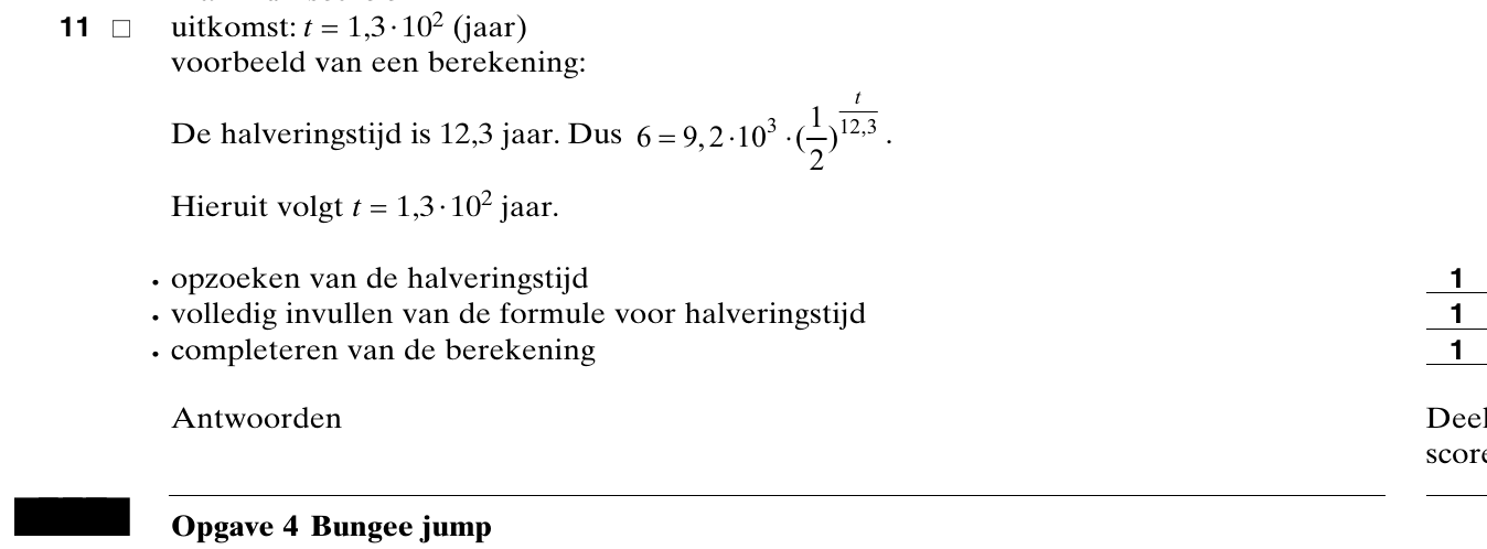 beoordelingsmodel vraag 11