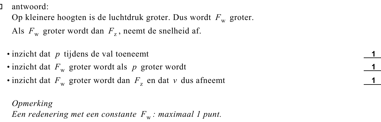 beoordelingsmodel vraag 19