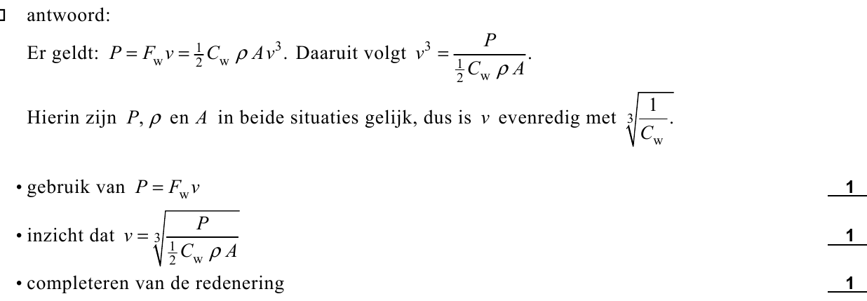 beoordelingsmodel vraag 18