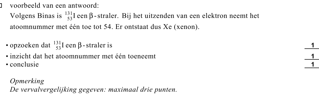 beoordelingsmodel vraag 20