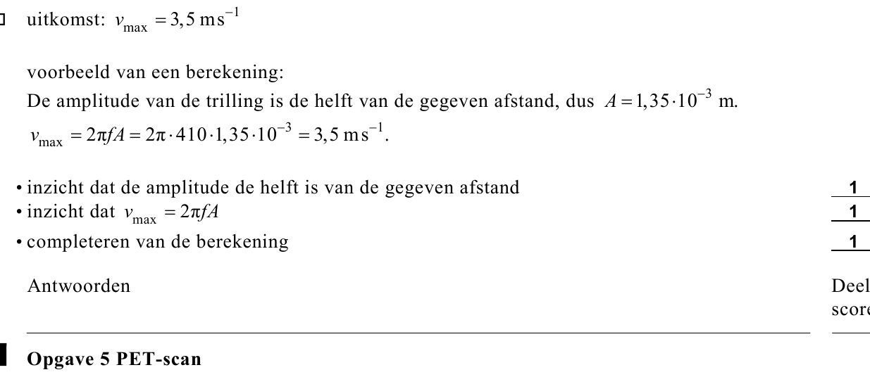 beoordelingsmodel vraag 18