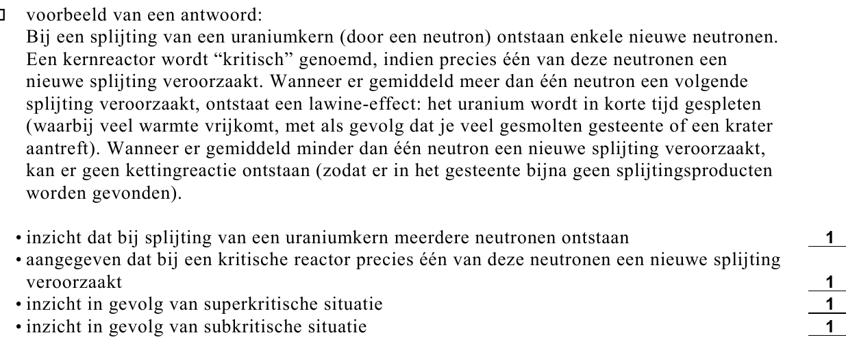 beoordelingsmodel vraag 1