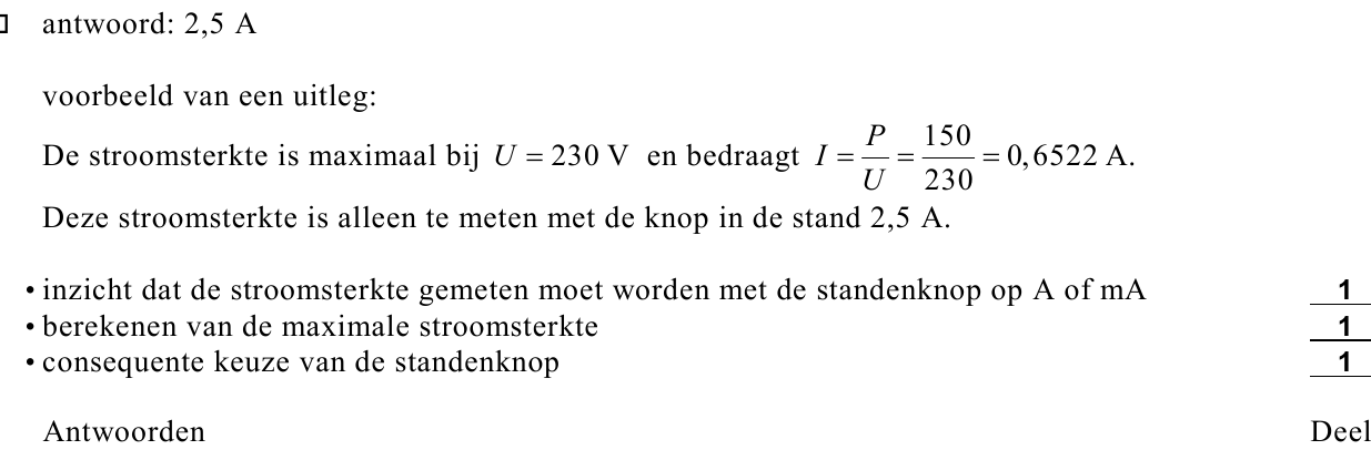 beoordelingsmodel vraag 19