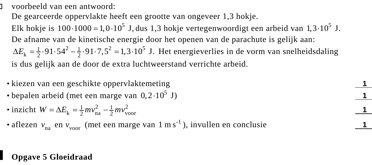 beoordelingsmodel vraag 22