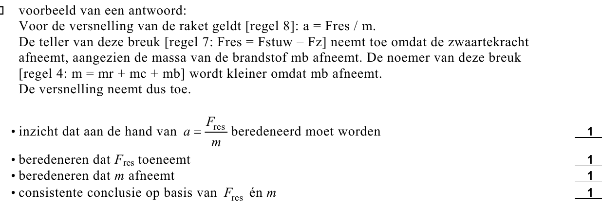 beoordelingsmodel vraag 7