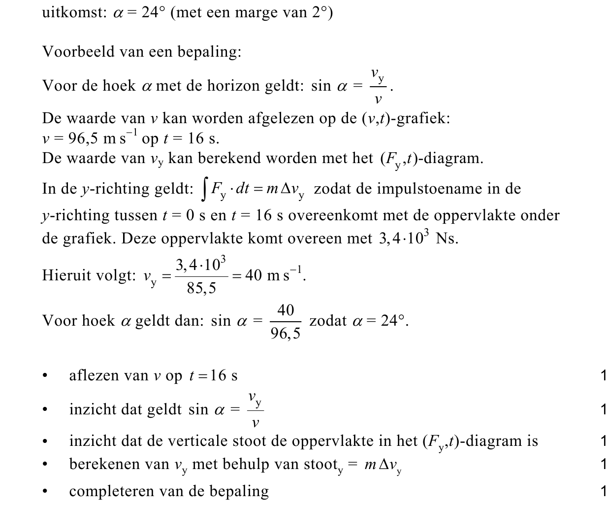 beoordelingsmodel vraag 23