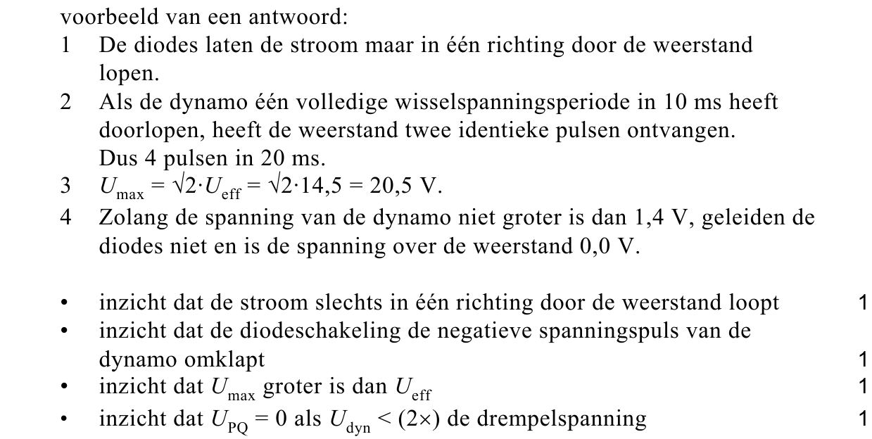 beoordelingsmodel vraag 9