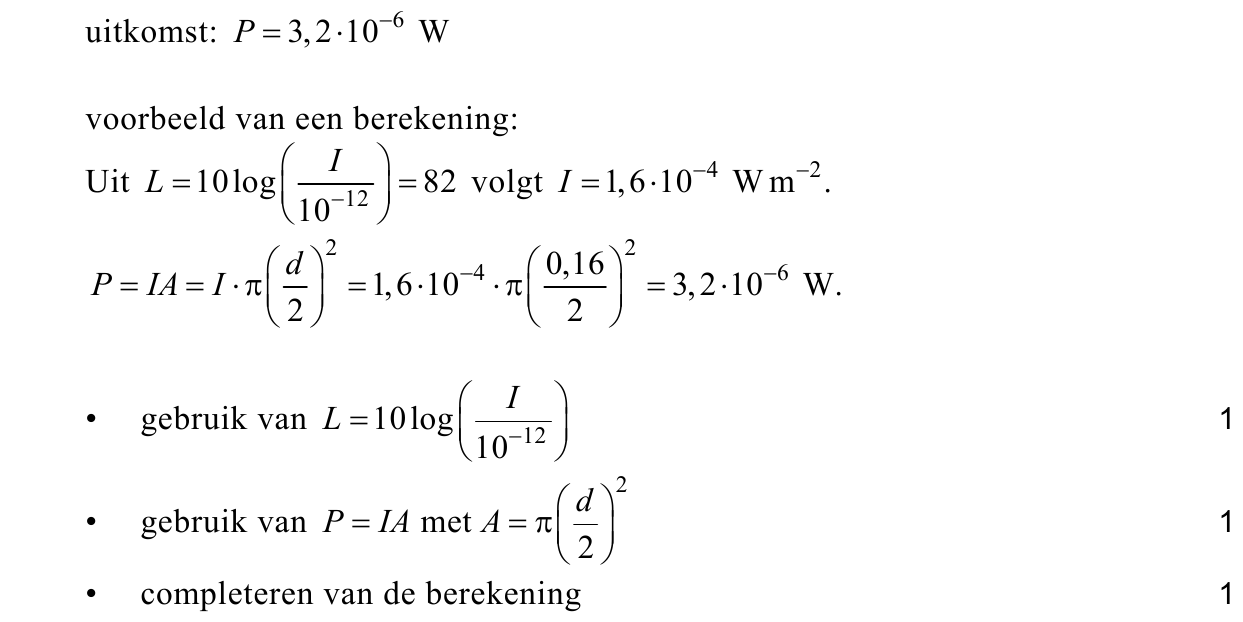 beoordelingsmodel vraag 25