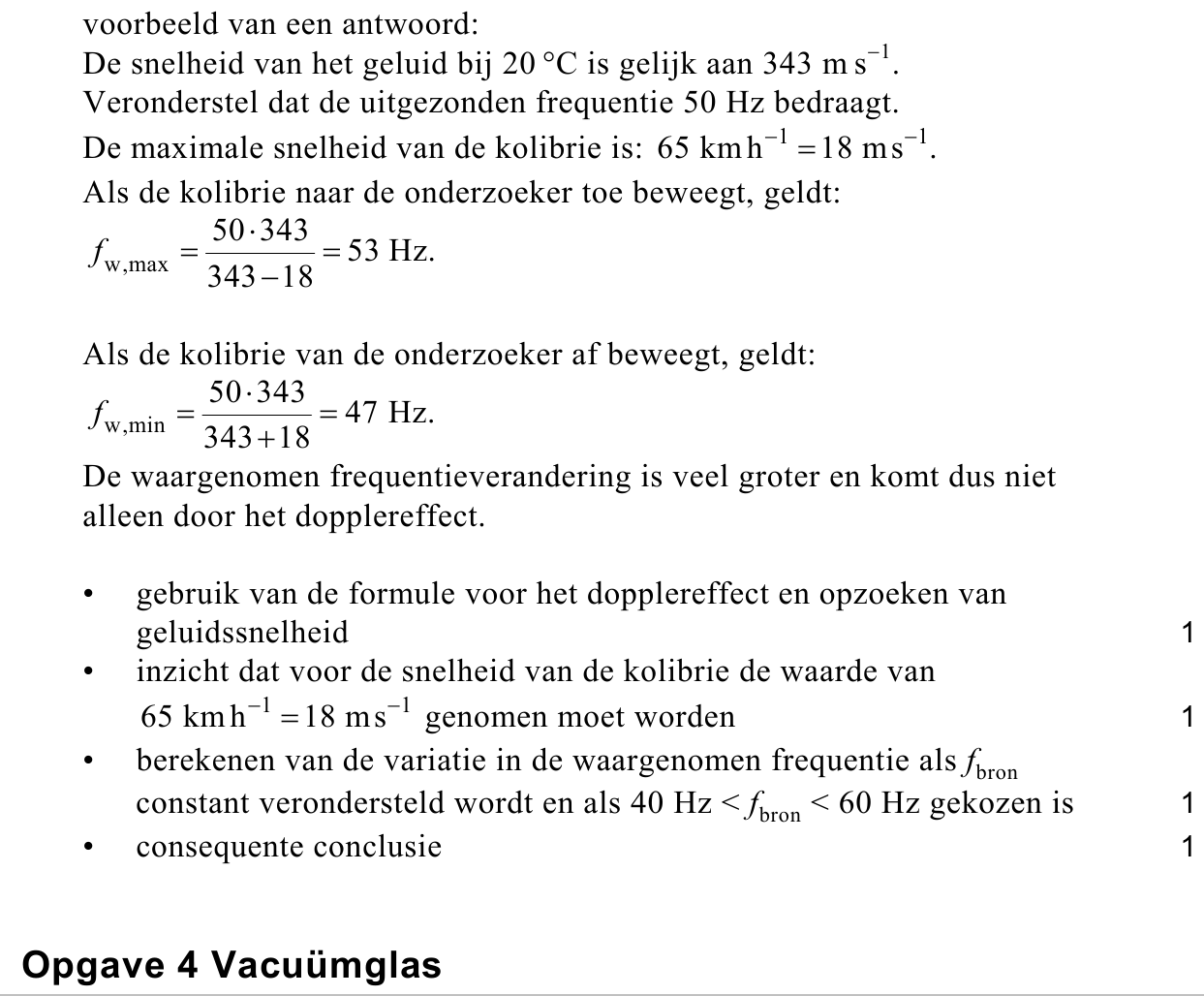 beoordelingsmodel vraag 11