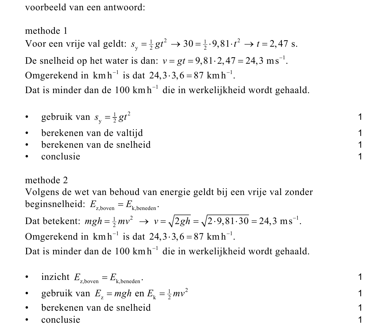 beoordelingsmodel vraag 4