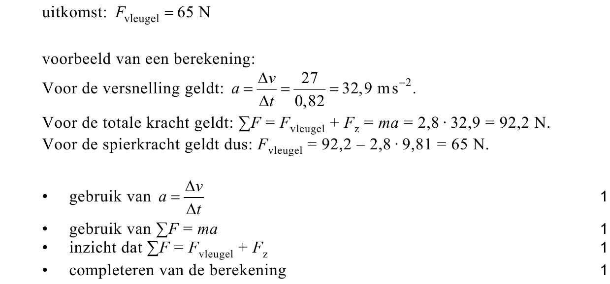 beoordelingsmodel vraag 11