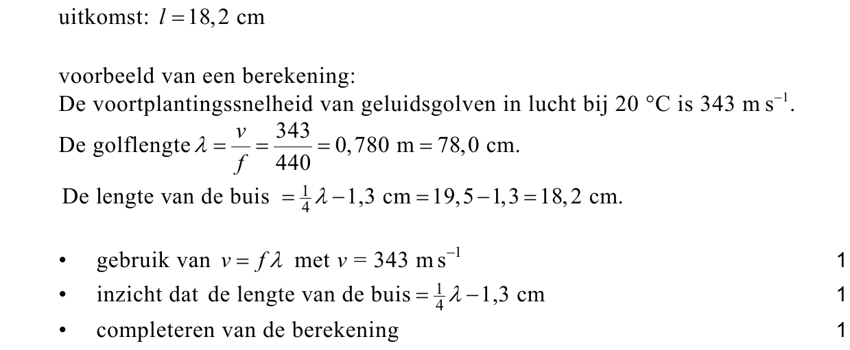 beoordelingsmodel vraag 11