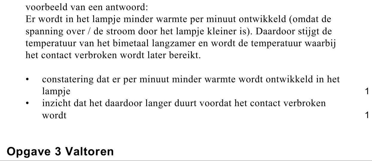 beoordelingsmodel vraag 9