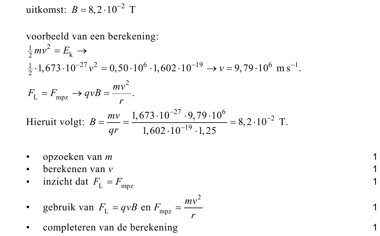 beoordelingsmodel vraag 19